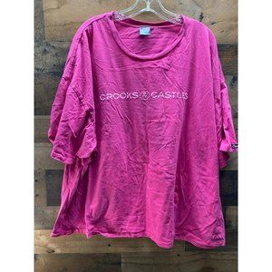 Crooks & Castles Women's T-Shirt‎ Size 4XL